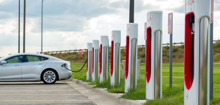 EV charging stations