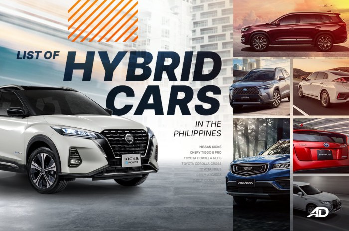 Hybrid cars 2025